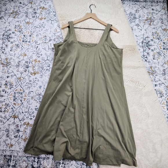 Old Navy PowerSoft Athletic Dress Women Plus Size Green XXL TALL BNWT - Picture 7 of 10